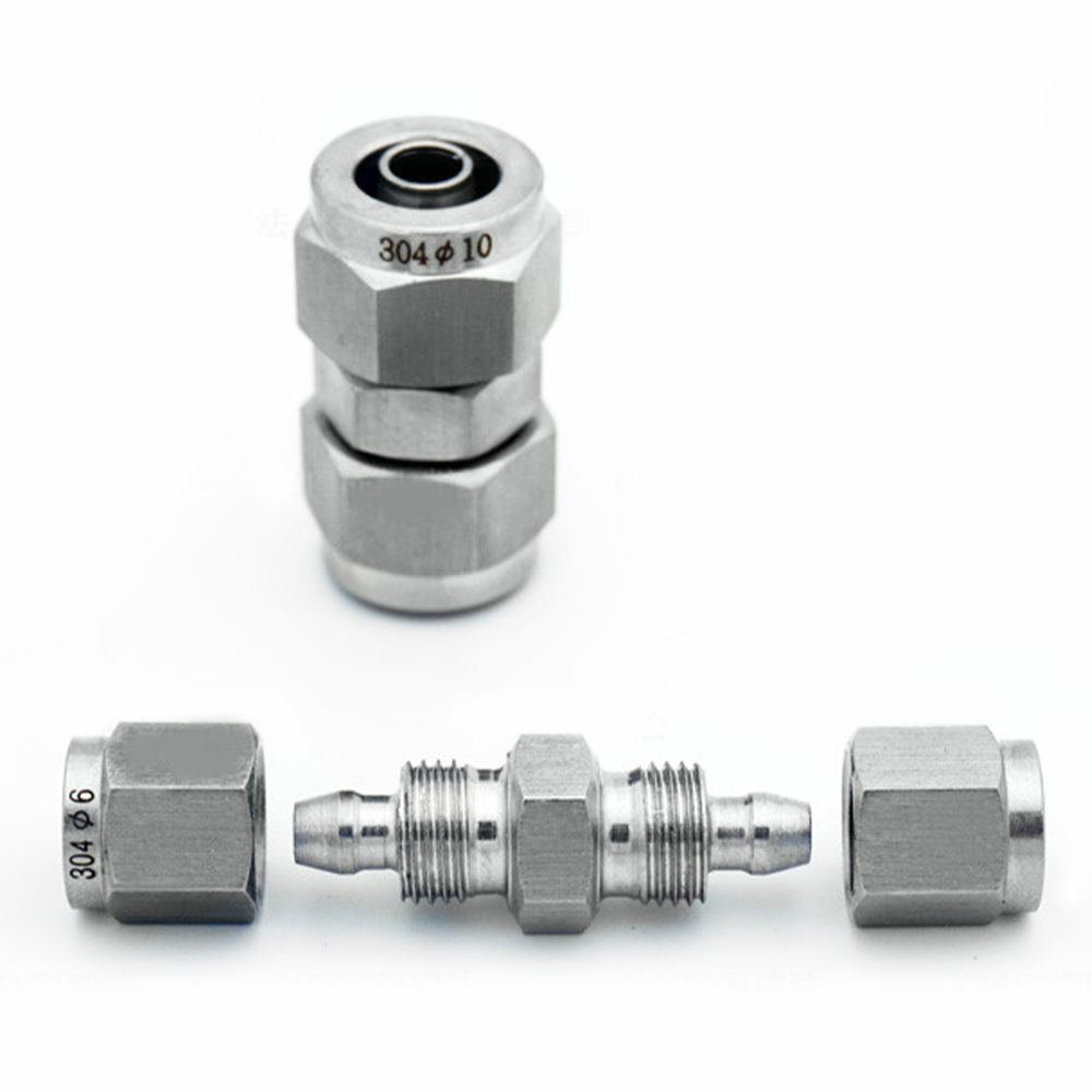 304 stainless steel pneumatic  - Compression Fitting Brass 评论和价格