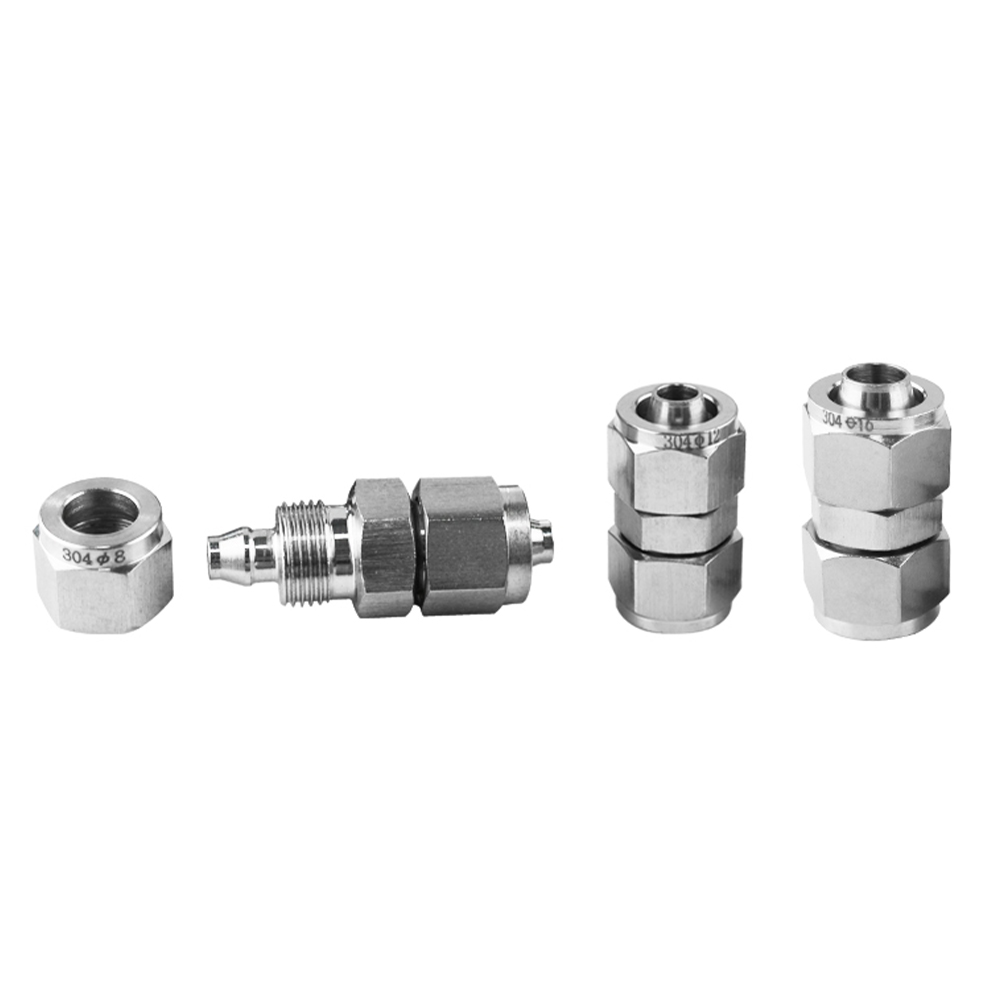 304 stainless steel pneumatic  - Compression Fitting Brass 评论和价格