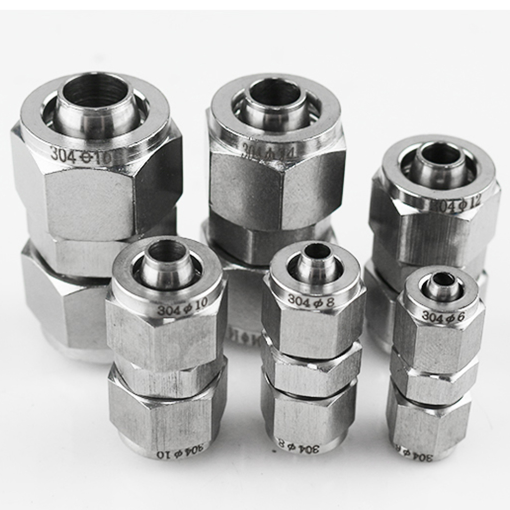 304 stainless steel pneumatic  - Compression Fitting Brass 评论和价格
