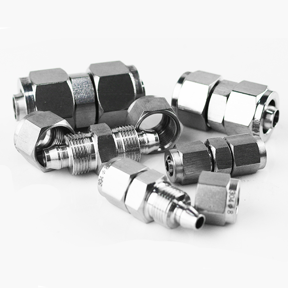 304 stainless steel pneumatic  - Compression Fitting Brass 评论和价格